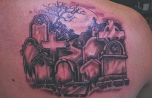 Tattoos of Graveyards