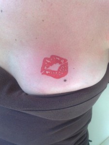 Tattoos of Kisses