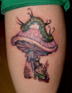 Tattoos of Mushrooms