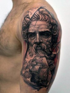 Tattoos of Poseidon