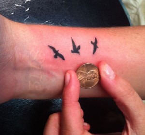 Tattoos of Small Birds