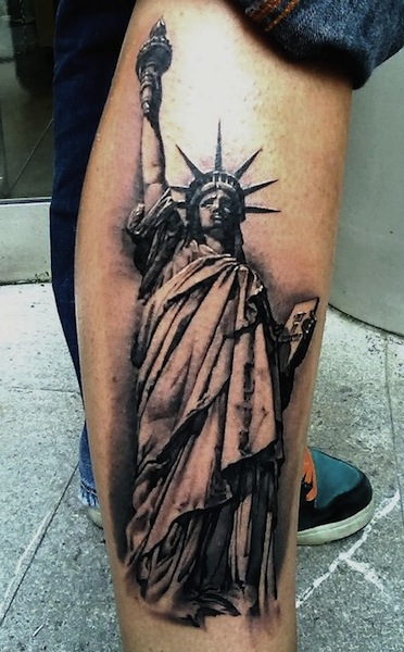 Statue of Liberty Tattoos Designs, Ideas and Meaning | Tattoos For You