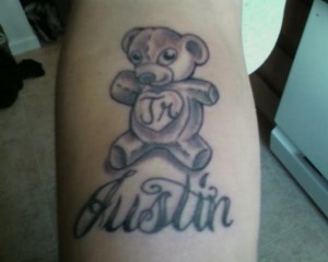 Tattoos of Teddy Bears