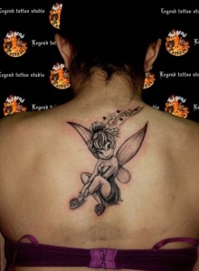 Tattoos of Tinkerbell