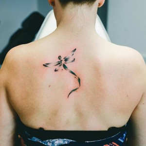 Tattoos on Upper Back