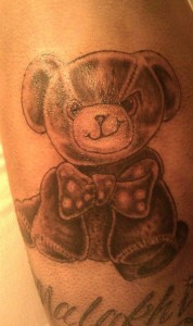 Teddy Bear Tattoo Designs