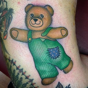 Teddy Bear Tattoos Images