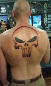 The Punisher Tattoo