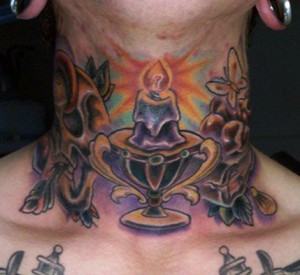 Throat Tattoos Designs