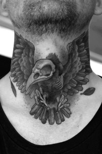 Throat Tattoos Images