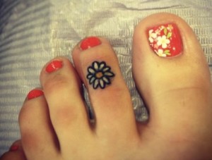 Toe Tattoos for Girls