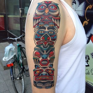 Totem Pole Tattoos