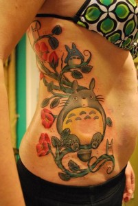 Totoro Tattoo Design
