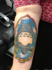 Totoro Tattoo Sleeve