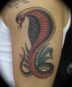 Traditional Cobra Tattoo