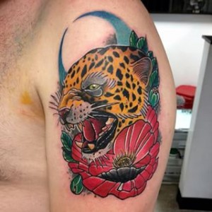 Traditional Jaguar Tattoo