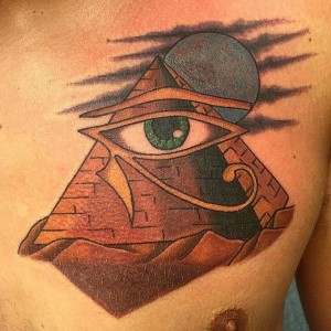 Traditional Pyramid Tattoo