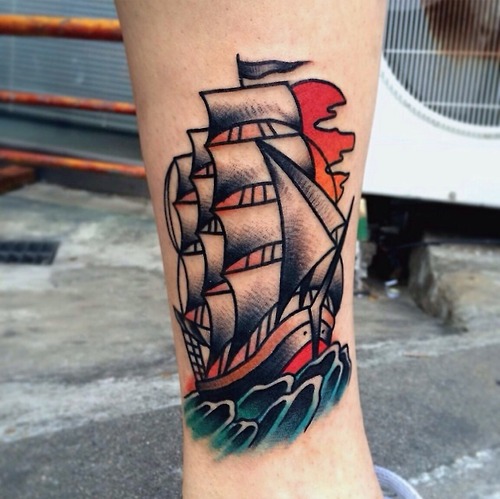 Sailboat Tattoos Designs, Ideas and Meaning Tattoos For You