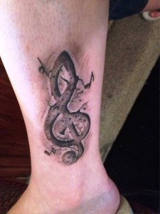 Treble Clef Tattoo Ideas