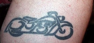Tribal Motorcycle Tattoos