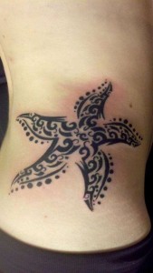 Tribal Starfish Tattoo