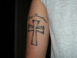 Tricep Cross Tattoos