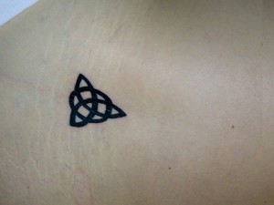 Triquetra Symbol Tattoo
