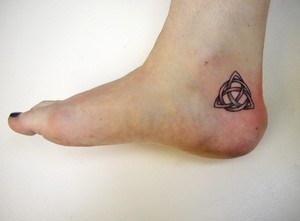Triquetra Tattoo Ankle