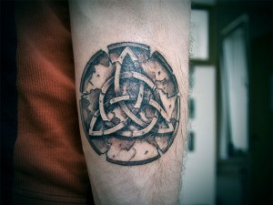 Triquetra Tattoo Designs