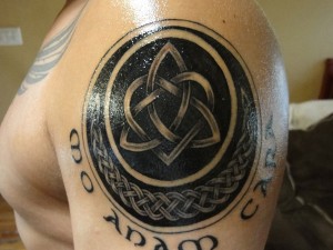 Triquetra Tattoo Men