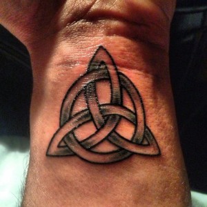 Triquetra Tattoo Wrist