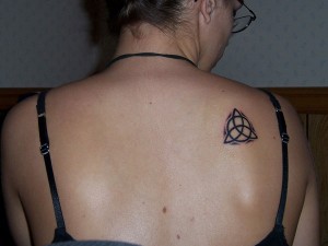 Triquetra Tattoos for Women