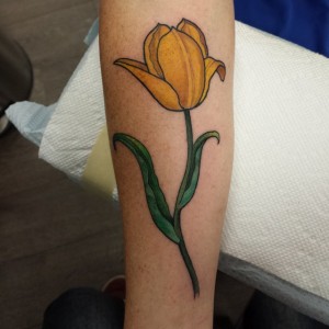 Tulip Tattoos for Men