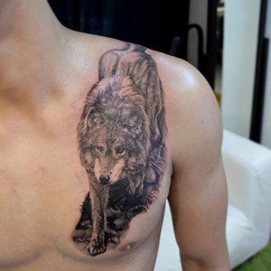 Twilight Wolf Tattoo