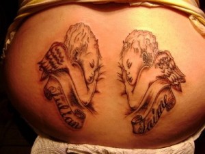 Twin Baby Tattoos