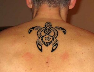 Upper Back Tattoo Men