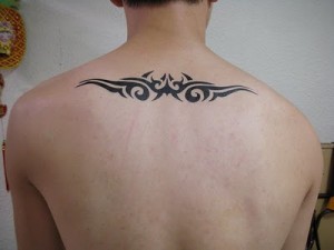 Upper Back Tattoos for Men