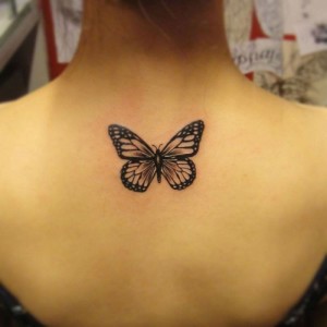 Upper Back Tattoos for Women