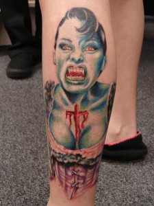 Vampire Girl Tattoo