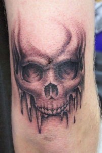 Vampire Skull Tattoos