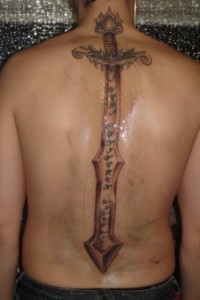 Viking Sword Tattoo