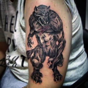 Werewolf Tattoo Designs for Men