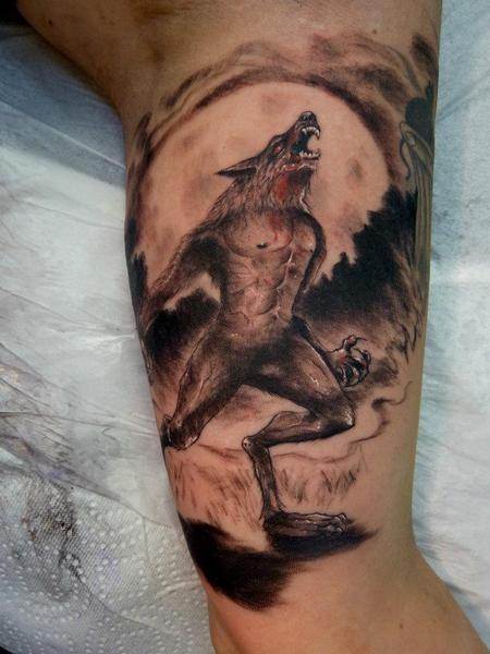 Werewolf Tattoos Designs, Ideas and Meaning | Tattoos For You