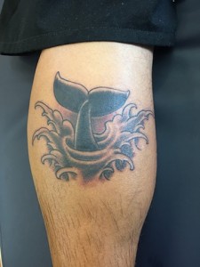 Whale Tail Tattoo