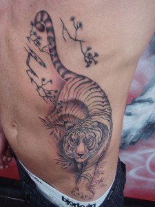 White Tiger Tattoo Designs