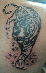 White Tiger Tattoos for Females