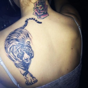 White Tiger Tattoos for Women