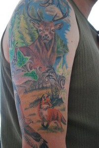 Wildlife Sleeve Tattoos