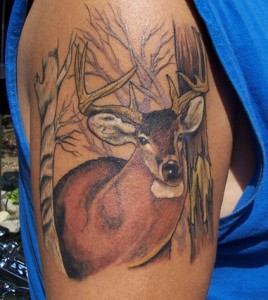 Wildlife Tattoos Deer