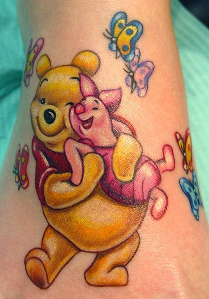 Winnie the Pooh Tattoos Designs, Ideas and Meaning | Tattoos For You